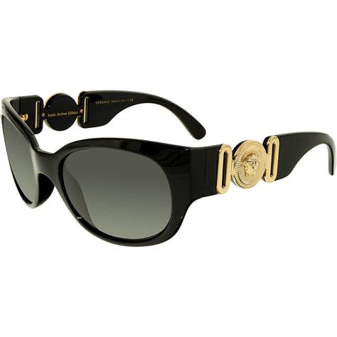 versace black butterfly sunglasses